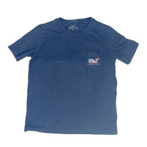 Vineyard Vines Flag Whale Shirt Size 6